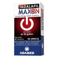 Tadalafil Maxon, 10 mg, tabletki powlekane, 2 szt.