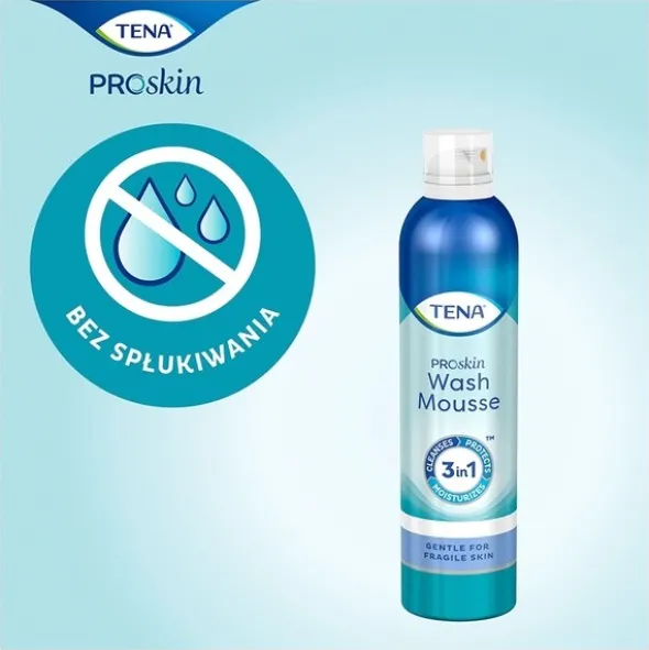 TENA Wash Mousse, pianka do mycia, 400 ml