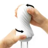 Tenga Flex Silky, masturbator, biały, 1 szt.