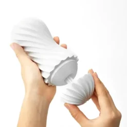 Tenga Flex Silky, masturbator, biały, 1 szt.