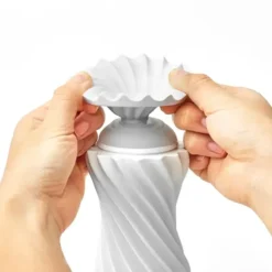 Tenga Flex Silky, masturbator, biały, 1 szt.