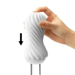 Tenga Flex Silky, masturbator, biały, 1 szt.