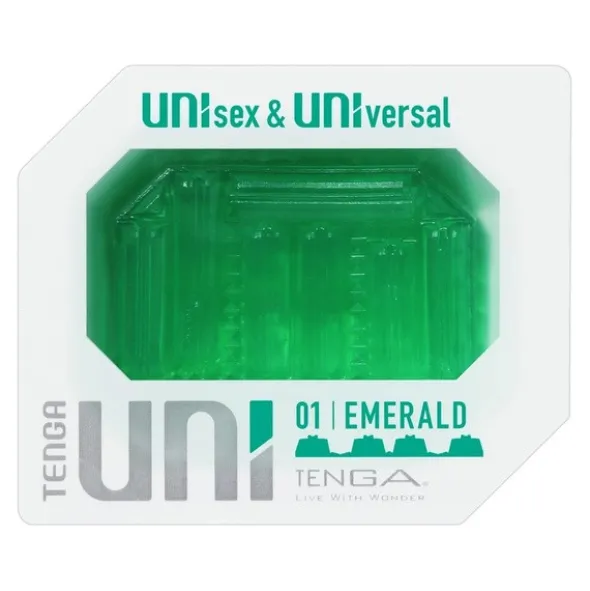 Tenga Uni Emerald, nakładka masturbacyjna, 1 szt.