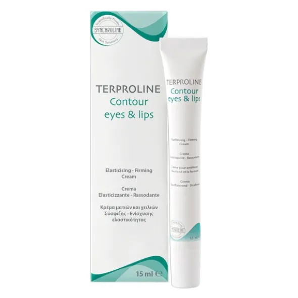 Terproline contour eyes & lips, krem uelastyczniający do skóry okolic oczu i ust, 15 ml