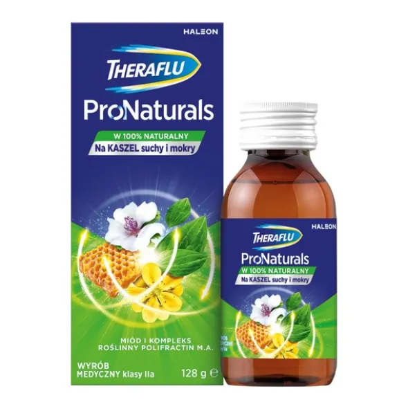 Theraflu Pronaturals, syrop, 128 g