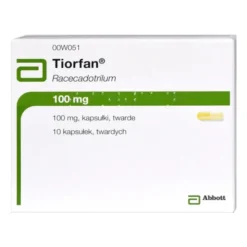 Tiorfan, 100 mg, kapsułki twarde, 10 szt.