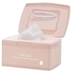 Tirtir, Galactomyces Softening Ampoule Mask Pack, intensywnie nawilżająca maska w płachcie, 30 szt.