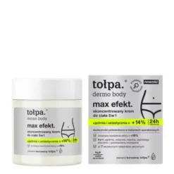 Tołpa Dermo Body Max Efekt, skondensowany krem do ciała 5w1, 250 ml