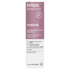 Tołpa Dermo Face Rosacal, wzmacniający krem łagodzący, lekki, na dzień, SPF 10, 40 ml