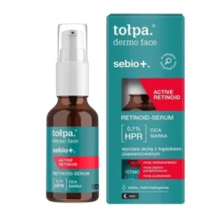Tołpa Dermo Face Sebio+, serum-retinoid na noc, 30 ml