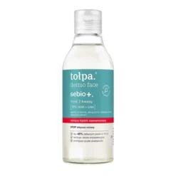 Tołpa dermo face sebio+, tonik 2 kwasy, 5% AHA + LHA, 200ml