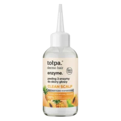 Tołpa dermo hair enzyme. Clean Scalp, peeling 3 enzymy do skóry głowy, 100 ml