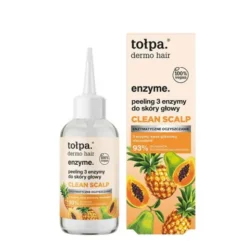 Tołpa dermo hair enzyme. Clean Scalp, peeling 3 enzymy do skóry głowy, 100 ml