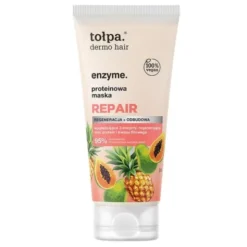 Tołpa dermo hair enzyme. Repair, maska proteinowa, 200 ml