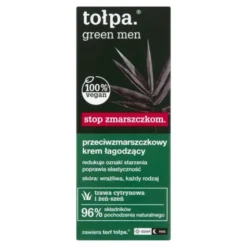 Tołpa green men, krem przeciwzmarszczkowy łagodzący, 50 ml