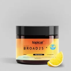 Topical Broad 25, żelki konopne bez cukru, smak cytrynowy, 30 szt.