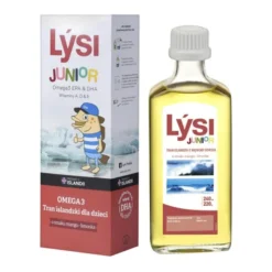 Tran islandzki dla dzieci o smaku mango-limonka, 240 ml