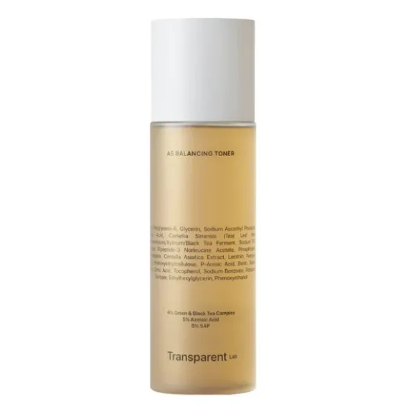 Transparent Lab, A5 Balancing Toner, tonik rozjaśniająco-antyoksydacyjny do twarzy, 130 ml