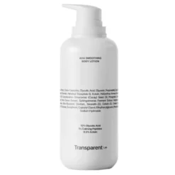 Transparent Lab AHA Smoothing Body Lotion, balsam do ciała z kwasami AHA,400 ml