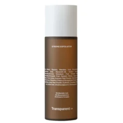 Transparent Lab, Strong Exfoliator, silnie złuszczający tonik multikwasowy, 130 ml