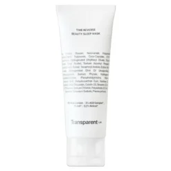 Transparent Lab Time Reverse Beauty Sleep Mask, całonocna maska przeciwstarzeniowa do twarzy, 75 ml