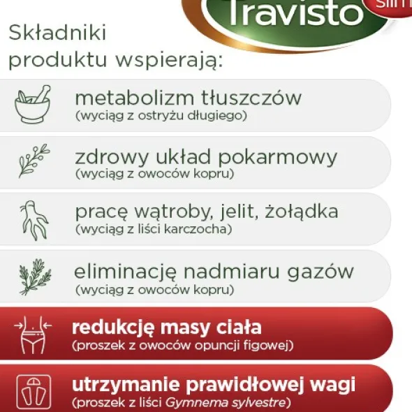 Travisto slim, tabletki powlekane, 30 szt.