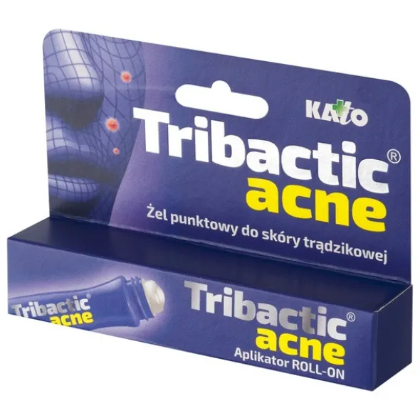 Tribactic Acne, żel punktowy do skóry trądzikowej, 15 ml