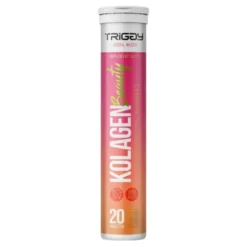 Triggy Kolagen Beauty, tabletki musujące, smak wieloowocowy, 20 szt.
