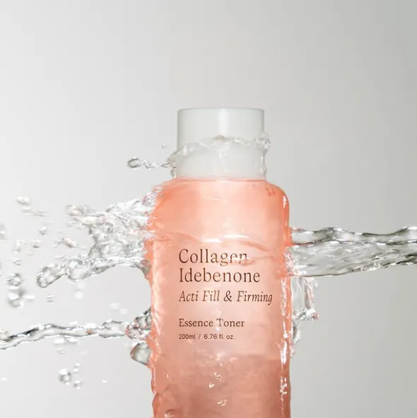 Trimay Collagen Idebenone, tonik-esencja ujędrniająca, 200 ml