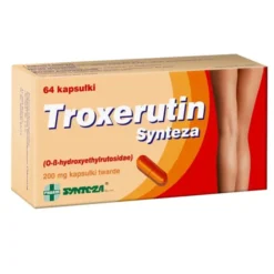 Troxerutin, 200 mg, kapsułki twarde, 64 szt.