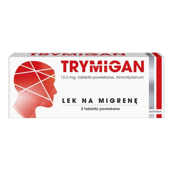 Trymigan, 12,5 mg, tabletki powlekane, 2 szt.