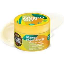 Tutti Frutti, regenerujące masło do ciała, Mango i Trawa Cytrynowa + Nutri Shot E+F, 200 ml