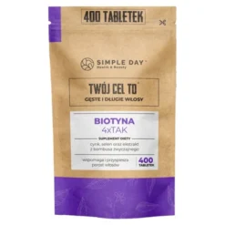 Twój Cel To Biotyna 4xTak, tabletki, 400 szt.