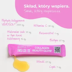 Twój Cel To Collagen Beauty Glow, saszetki z płynem, 15 ml x 30 szt.
