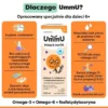 UmmU Mózg & wzrOK 6+, płyn, smak owoce leśne, 150 ml