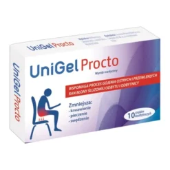 UniGel Procto, czopki, 10 szt.