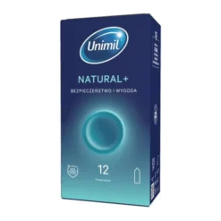 Unimil Natural, prezerwatywy lateksowe, 12 szt.