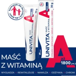 Univita, maść z witaminą A 1800 j.m./g, 30 g