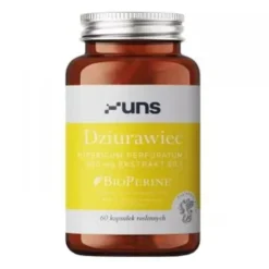 Uns Dziurawiec + Bioperine, kapsułki twarde, 60 szt.