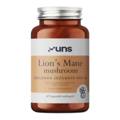 Uns Lion's Mane Mushroom, kapsułki, 60 szt.