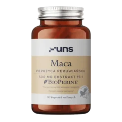 Uns Maca + Bioperine, kapsułki, 90 szt.