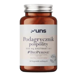 Uns Podagrycznik pospolity + Bioperine, kapsułki, 60 szt.