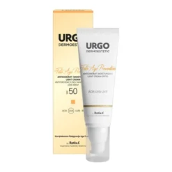 Urgo Dermoestetic Foto Age Prevention, antyoksydacyjno-nawilżający lekki krem SPF 50, 45 ml