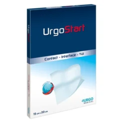 UrgoStart Contact, opatrunek, 15 cm x 20 cm, 1 szt. (z opakowania wielosztukowego)