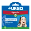 Urgostrips, paski do zamykania ran, sterylne, 100 mm x 6 mm, 10 szt.