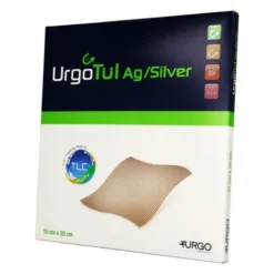 UrgoTul Ag Silver, opatrunek,15 cm x 20 cm, 1 szt. (z opakowania wielosztukowego)