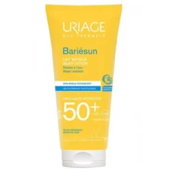 Uriage Bariesun, jedwabiste mleczko do skóry wrażliwej SPF 50+, 100 ml