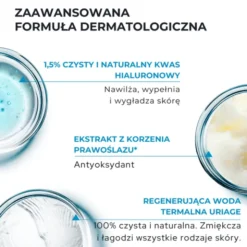 Uriage Eau Thermale Booster HA, nawilżające serum do twarzy, 30 ml