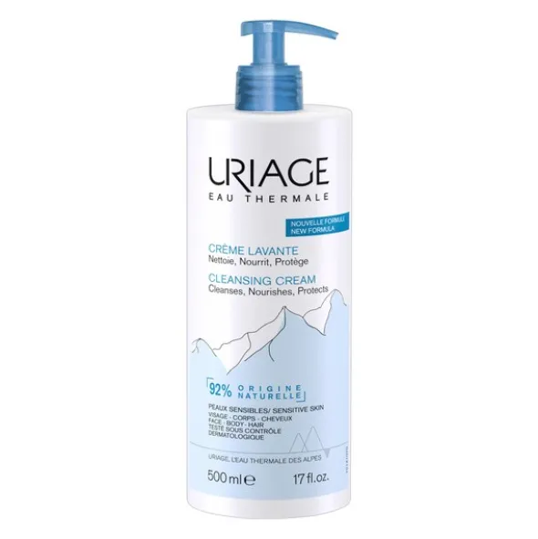 Uriage Eau Thermale Creme Lavante, krem do mycia, 500 ml