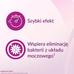 Urinal Fast Effect, tabletki musujące, smak żurawinowo-jagodowy, 20 szt.